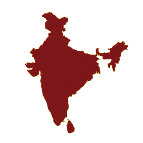 India delivery map